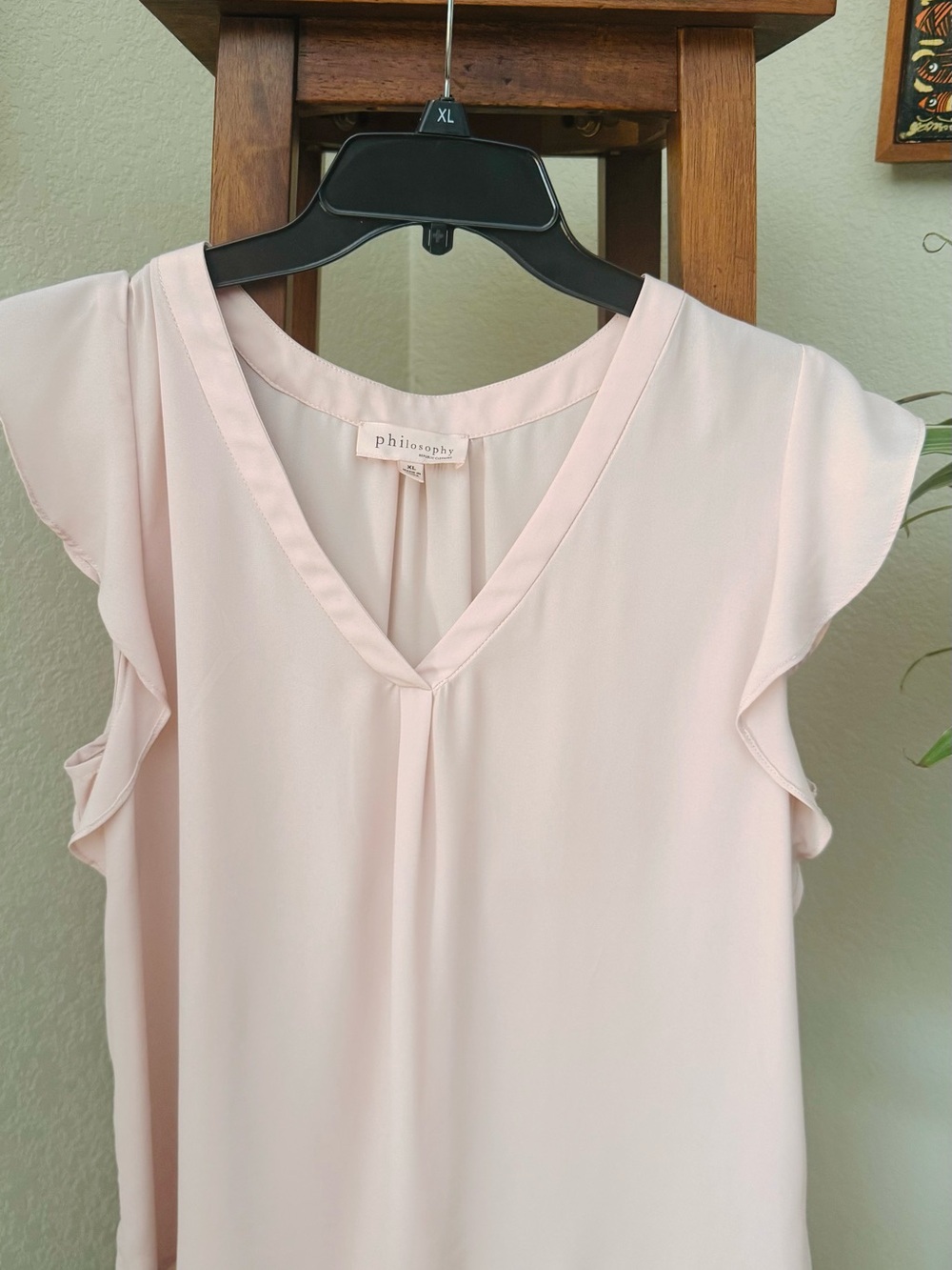 Philosophy Rose Blouse $8